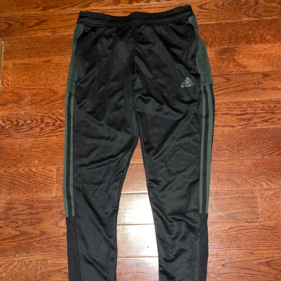 Adidas Aeroready Womens Pant Tie Waist Pockets Black Size (?) xs Read Desription - Picture 1 of 10